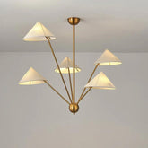 Multi-Arm Design Brass Living Room Chandelier - Clowas